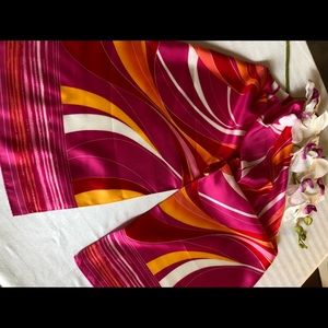 Oscar de la Renta Silk Women’s Scarf 11.5x53